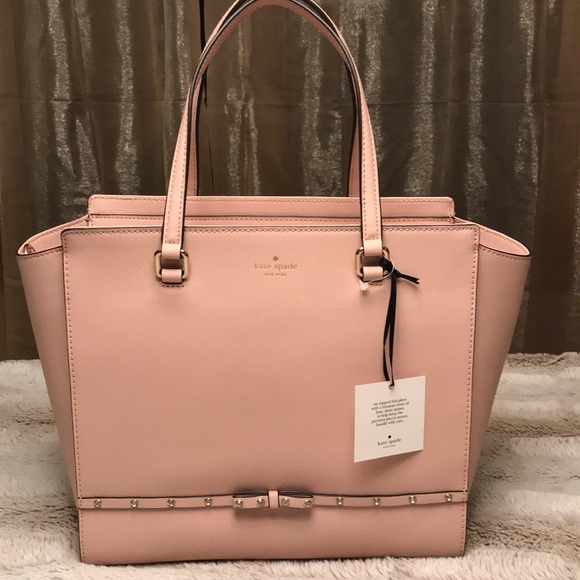 ♠️Large Kate Spade Laurel Way Jeweled Hadlee Bag♠️ - Picture 2 of 8